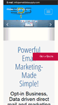 Mobile Screenshot of emaildatasupply.com